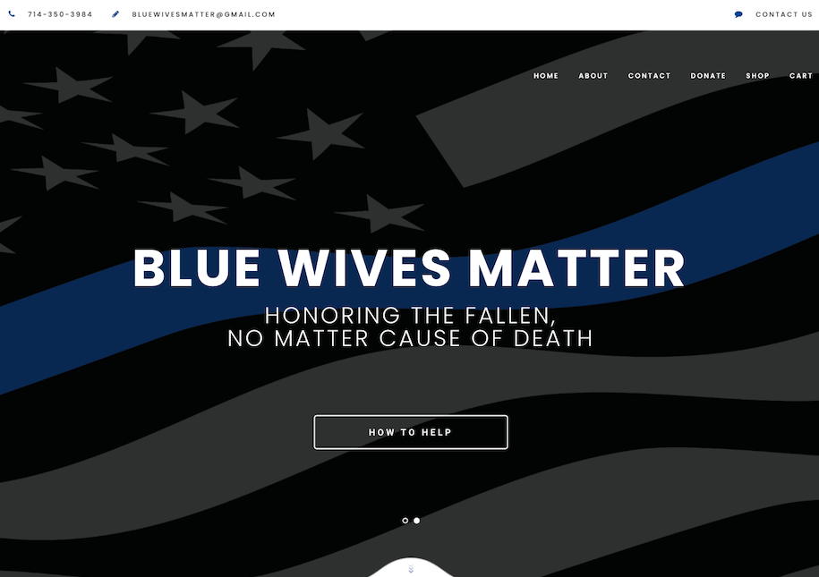 Blue Wives Matter